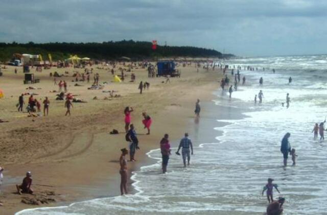 Palangos Birutės parko paplūdimiui – Mėlynoji vėliava