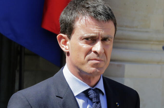 Premjeras: Prancūzijoje nuo metų pradžios užkirstas kelias penkiems teroro aktams