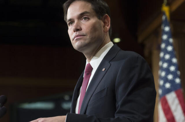 Respublikonų senatorius Markas Rubio paskelbė sieksiantis JAV prezidento posto