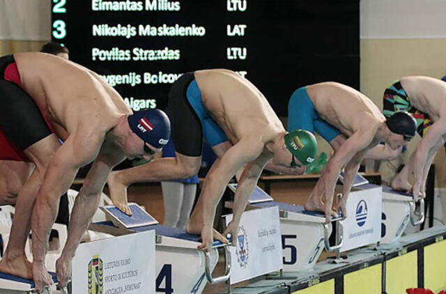 Antrąją plaukimo festivalio Anykščiuose dieną pagerinta 17 rekordų