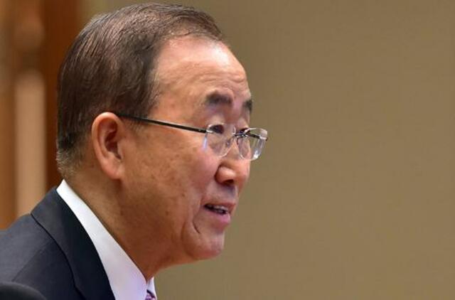 Atšauktas JT vadovo vizitas Šiaurės Korėjoje