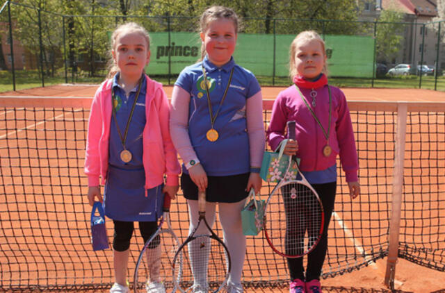 Jaunųjų Klaipėdos tenisininkų triumfas