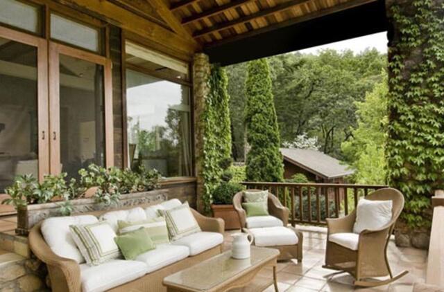 Kad terasoje būtų jauku...