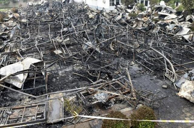 Kinijoje per gaisrą slaugos namuose žuvo 38 žmonės