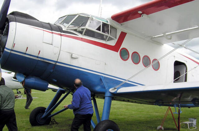 Lėktuvo An-2 paieškos bus tęsiamos ir antradienį