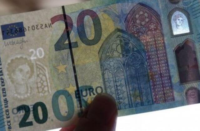 Lietuvos bankas pristatė naują 20 eurų banknotą