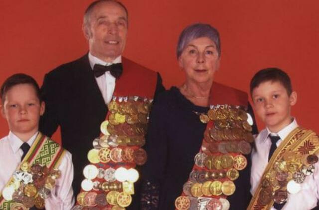 Nikitinų dinastijoje sportas - gyvenimo variklis