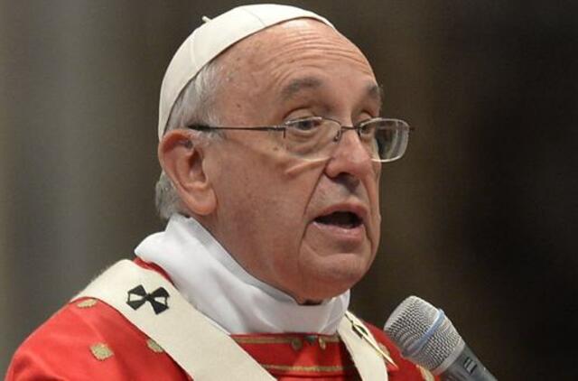 Popiežius Pranciškus nežiūri televizoriaus nuo 1990-ųjų