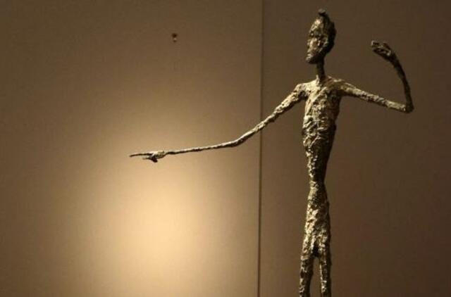 Rekordas: Alberto Džakomečio skulptūra aukcione parduota už 141,3 mln. dolerių