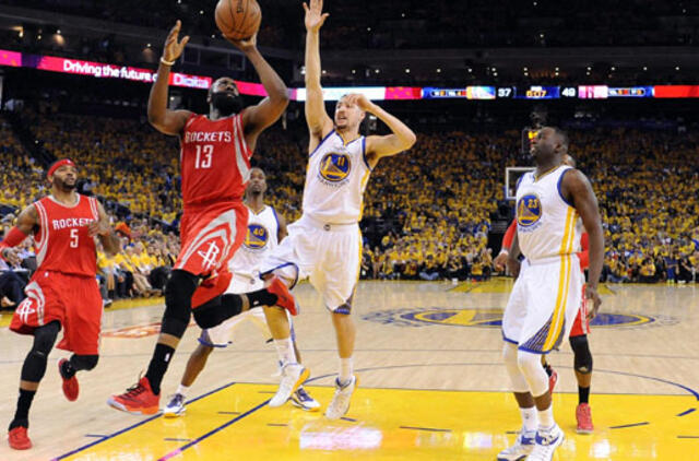 "Rockets" komanda pralaimėjo pirmąsias NBA Vakarų konferencijos finalo rungtynes