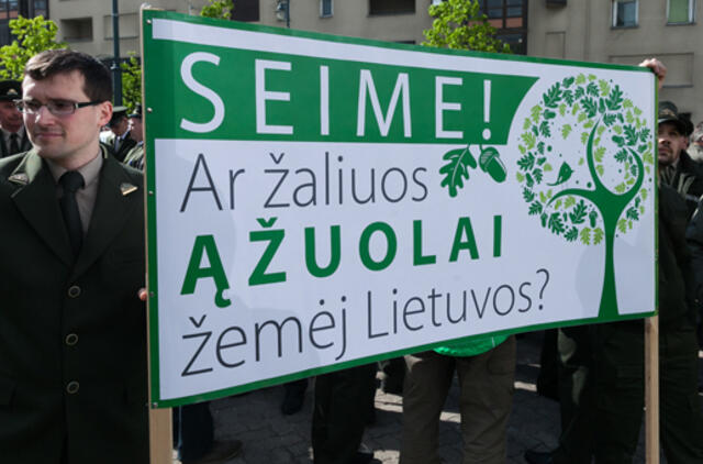 Seimas atmetė Prezidentės veto dėl miškų įstatymų pakeitimų