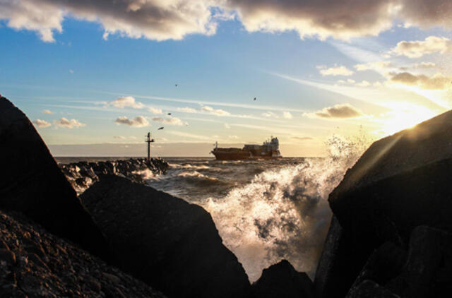 Startavo Klaipėdos uosto gilinimo darbai