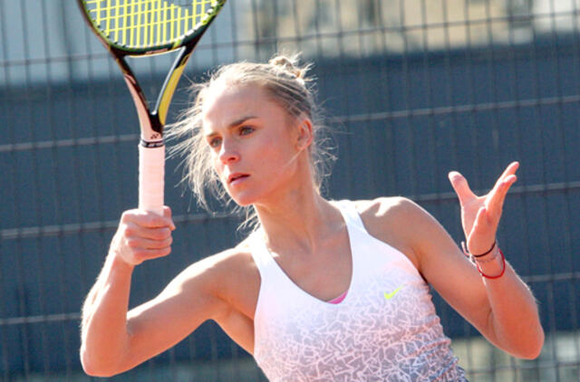 Tenisininkė Lina Stančiūtė WTA reitinge pakilo į 581-ąją poziciją