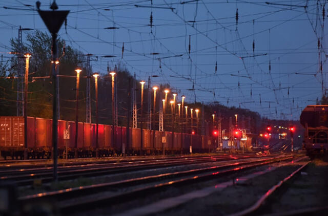 Vokietijos traukinių mašinistai streikuos savaitę