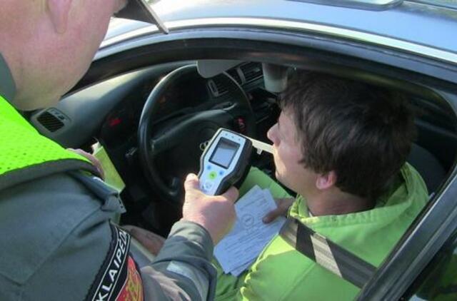 Žemaitijoje - sėkminga girtų vairuotojų medžioklė