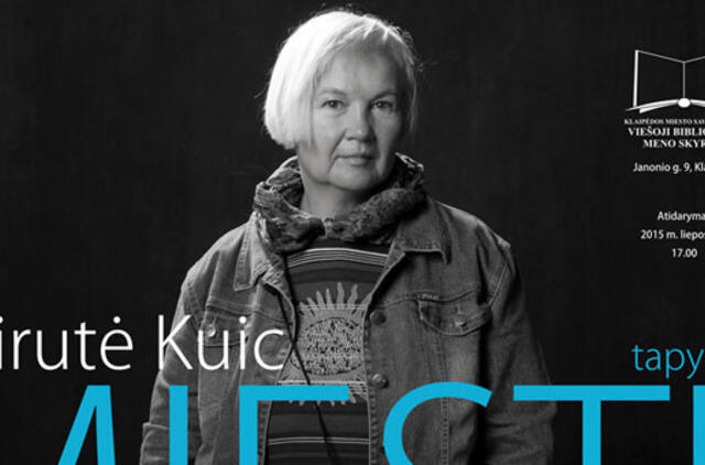 Birutės Kuic parodoje - virpantis miestas