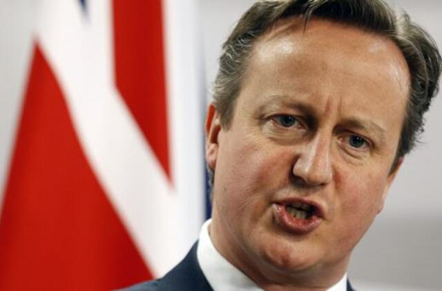 Didžiosios Britanijos premjeras nori iš naujo derėtis dėl narystės ES