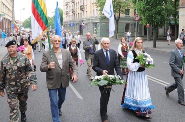 Gedulo ir vilties dieną linkėta išsaugoti tautos atmintį