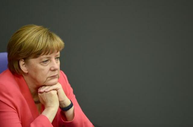 Graikijos skola: Angela Merkel ragina sprendimą rasti iki pirmadienio viršūnių susitikimo