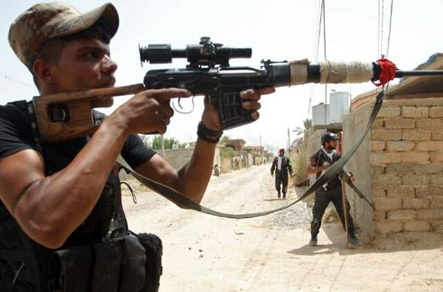 Irako kariuomenė pasiekė pažangos kovoje su IS