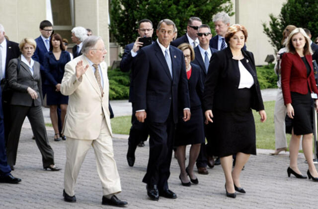 Loreta Graužinienė apie JAV atstovų vizitą: jie susirūpinę mūsų regiono saugumu