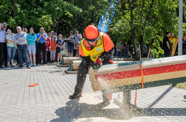 Medkirčių čempionate geriausiai pasirodė lietuvis