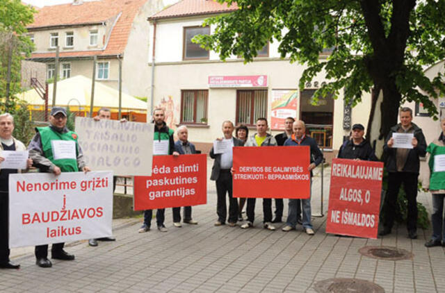 Planuojamos permainos audrina darbininkų mintis