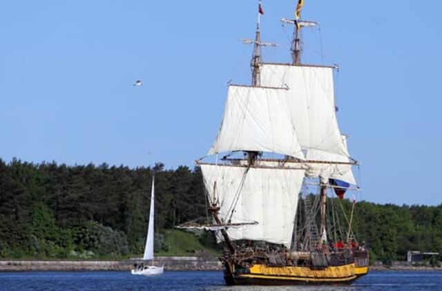 Prasideda didžiųjų burlaivių regata