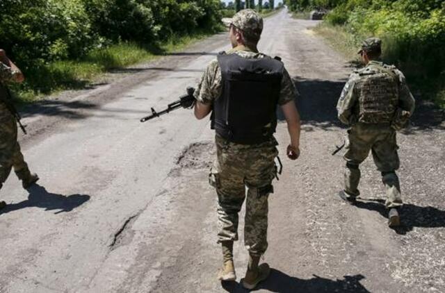 Sprogusi prieštankinė mina netoli Donecko pražudė 7 ukrainiečių karius