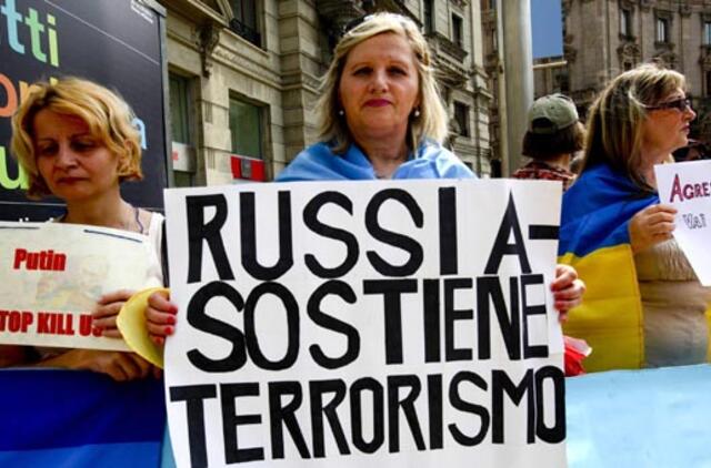 Vladimiras Putinas vieši Italijoje