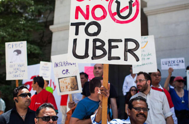 Iššūkis valstybėms - užkardyti taksi karus