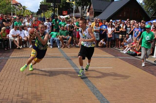 Klaipėdos jūros šventėje – ir krepšinis