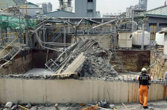 Pietų Korėja: sprogimo chemijos įmonėje aukų skaičius išaugo iki šešių žmonių