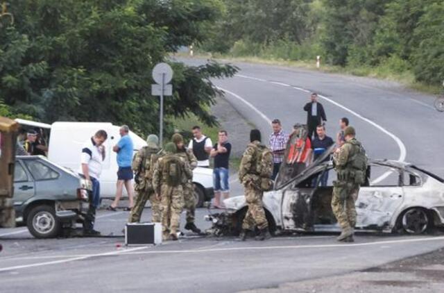 Prokuratūra pradėjo tyrimą dėl šeštadienį Vakarų Ukrainoje įvykusio susišaudymo