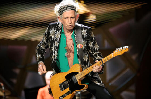 "Rolling Stones" gitaristas Keitas Ričardsas išleidžia naują solinį albumą