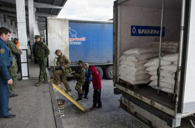 Rusija į Ukrainą siunčia 32-ąjį pagalbos konvojų