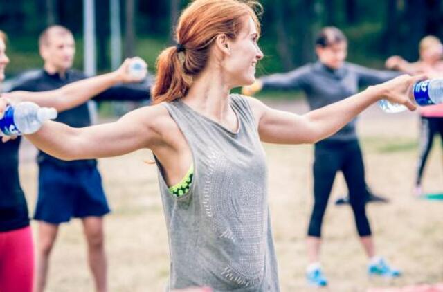 Sportuoti kartu - linksmiau ir lengviau