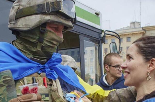 Ukraina tikrųjų fronto karių akimis