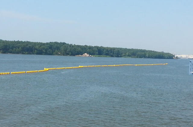 Aplink terminalą – aiškiai matoma apsaugos zona