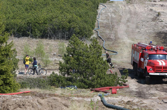 Fiksuojamas aukščiausios klasės miškų gaisringumas