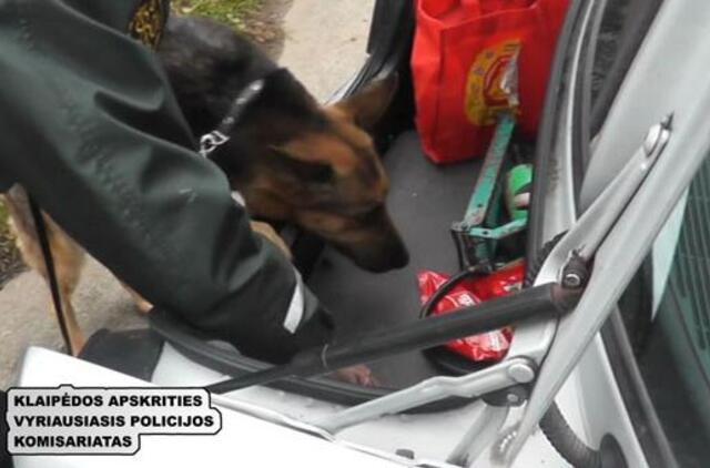 Išardyta besiformuojanti narkotikų verslo grupuotė