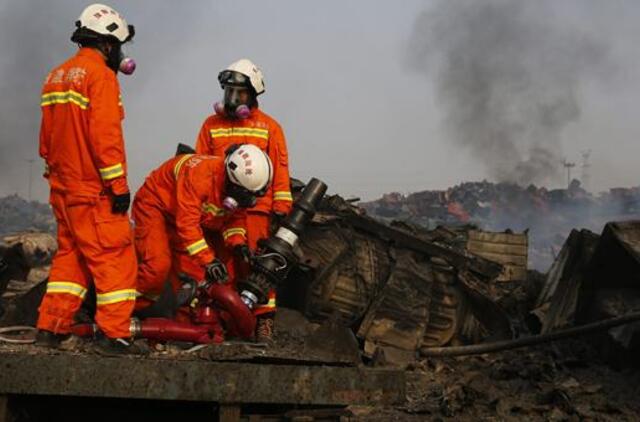 Kinja: Tiandzine vėl girdėti sprogimai, kilo dar vienas gaisras