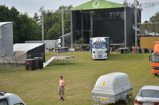 Pajūrio poilsiavietė transformuojasi į atraktyvią didžiausio Lietuvoje muzikos festivalio erdvę