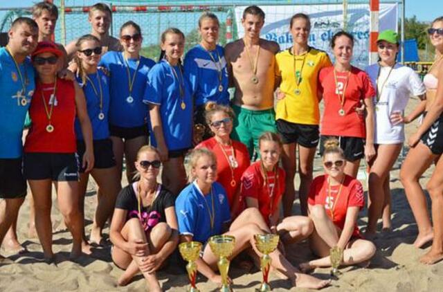 Pajūryje dominavo Klaipėdos rankininkai