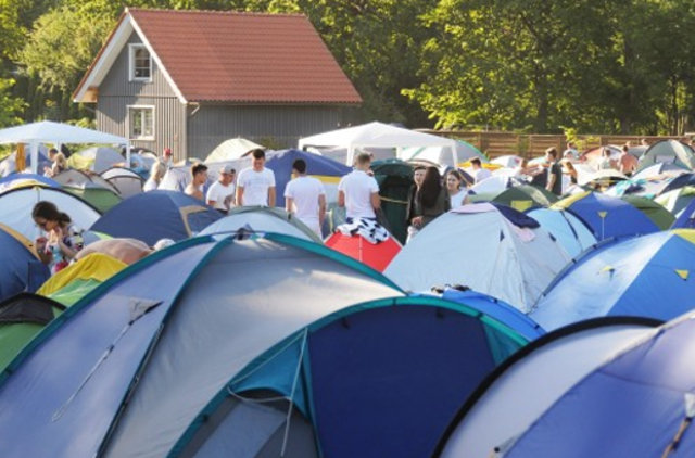 Pas festivalio lankytojus rasta įtartinų medžiagų