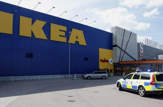 Per išpuolį "Ikea" parduotuvėje Švedijoje žuvo du asmenys