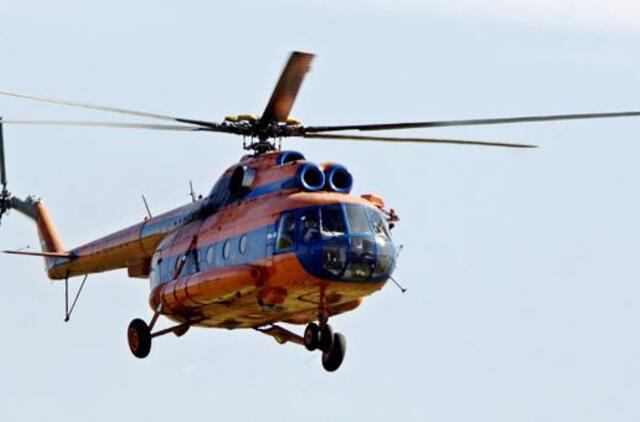 Rusija: patikslintais duomenimis, per sraigtasparnio katastrofą žuvo penki žmonės