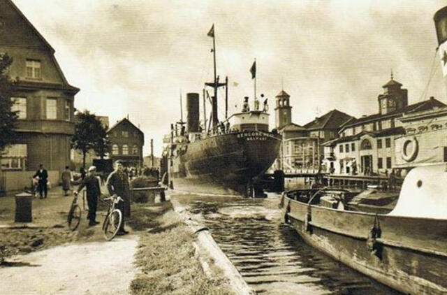 Senąjį Dangės uostą prisimenant