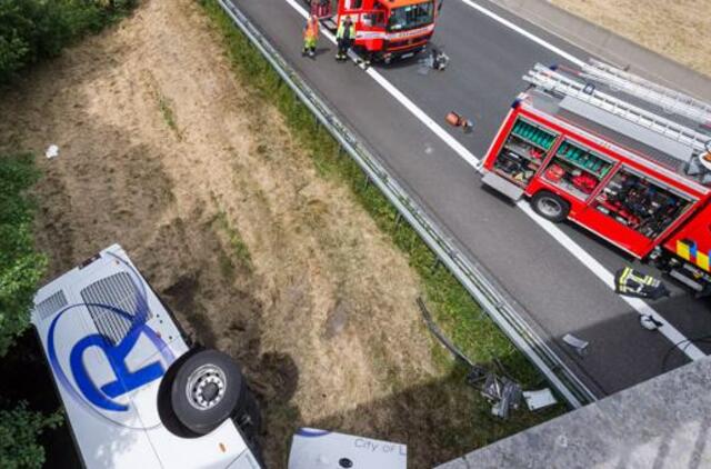 Turkijoje apvirto lietuvius vežęs autobusas