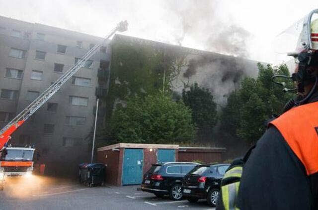 Vokietija: per gaisrą buvusiame bunkeryje nukentėjo 38 žmonės